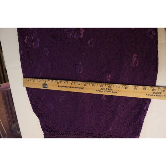 All and Well Purple Dress Medium Lace and Lining (35) - Picture 13 of 13